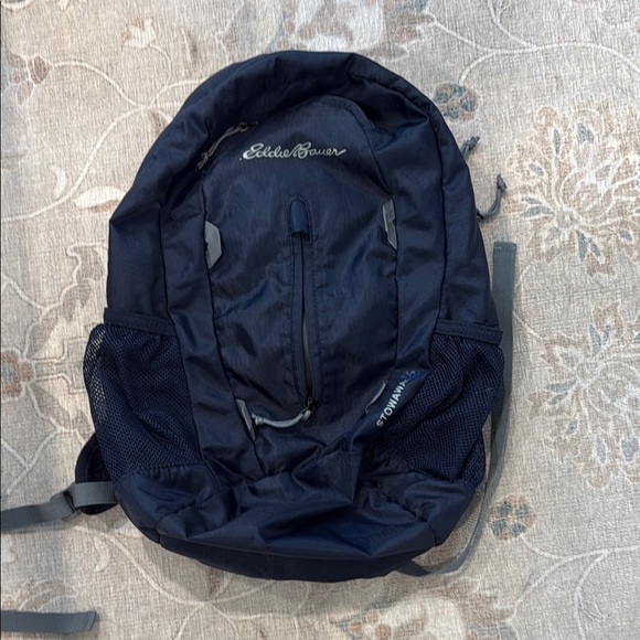 Eddie Bauer Navy Blue Backpack 20 L - Picture 1 of 4